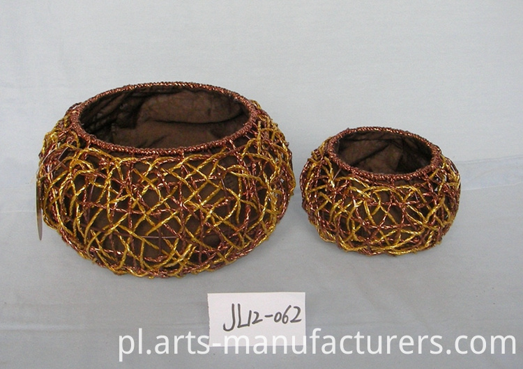 koszyk z papieru paper rope basket